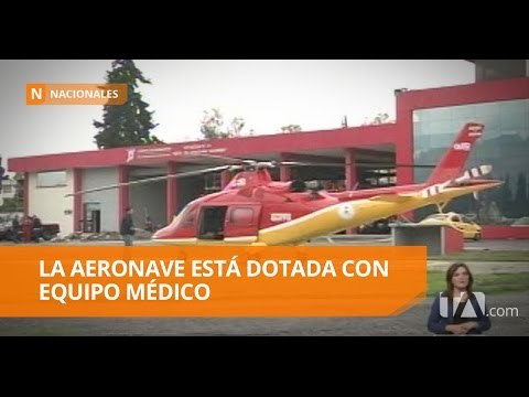 Un helicóptero forma parte de las herramientas del Cuerpo de Bomberos