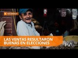 Comerciantes beneficiados de la jornada electoral - Teleamazonas