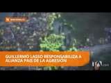 Guillermo Lasso responsabiliza a dirigentes de Alianza PAIS  - Teleamazonas