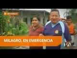 Milagro fue declarado en emergencia por inundaciones - Teleamazonas