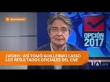 Esto dijo Guillermo Lasso tras conocer resultados oficiales del CNE - Teleamazonas
