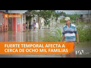 Pobreza y destrucción en Milagro - Teleamazonas