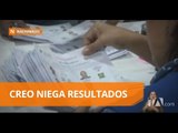 Junta Electoral de Pichincha realizó reconteo sin CREO
