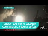 El Pentágono libera imágenes del ataque a Siria - Teleamazonas