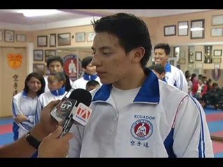 Descargar video: Ecuatorianos viajan al Open de Karate Do en Las Vegas