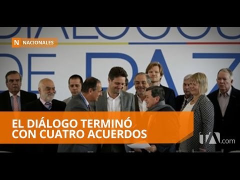 Termina el primer ciclo de conversaciones entre el ELN y Colombia - Teleamazonas
