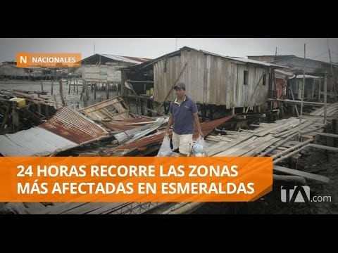 La provincia de Esmeraldas intenta salir adelante a un año del terremoto - Teleamazonas