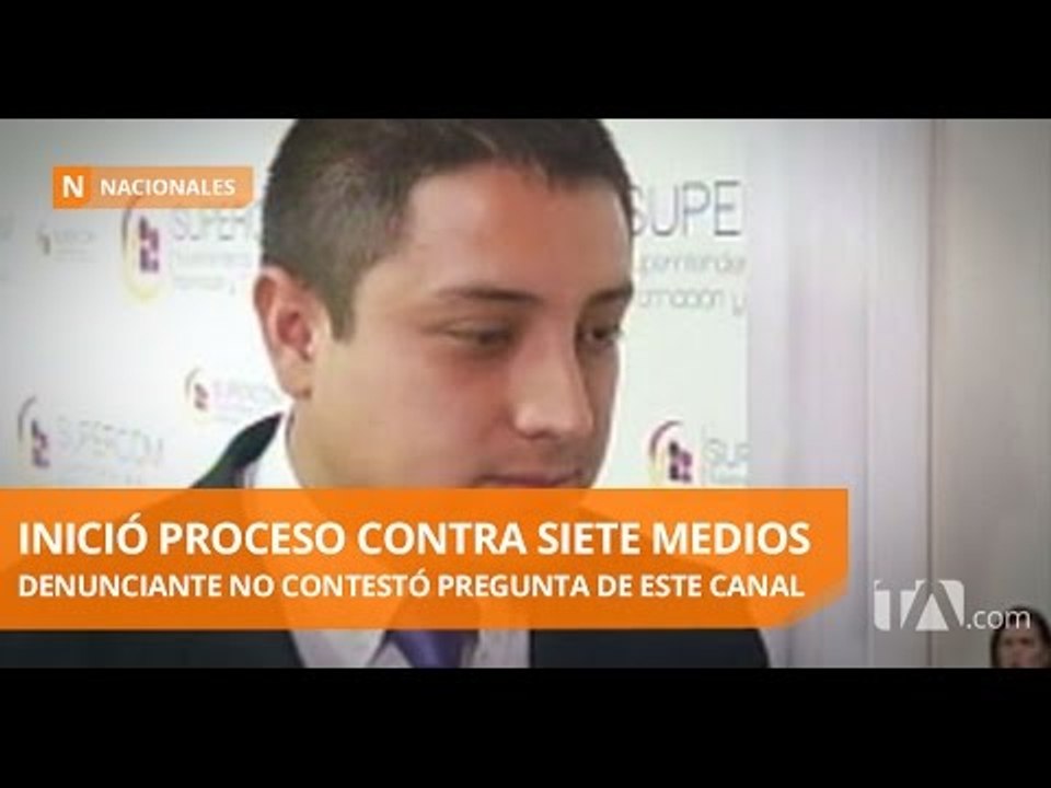 Empiezan audiencias contra medios por supuesta censura previa - Teleamazonas