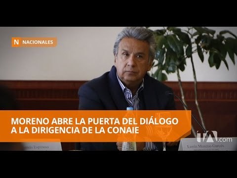 Lenín Moreno se reunió con 60 representantes indígenas