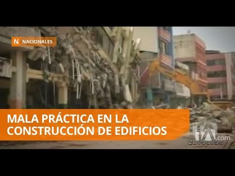 Estudios determinan mala práctica en edificaciones - Teleamazonas