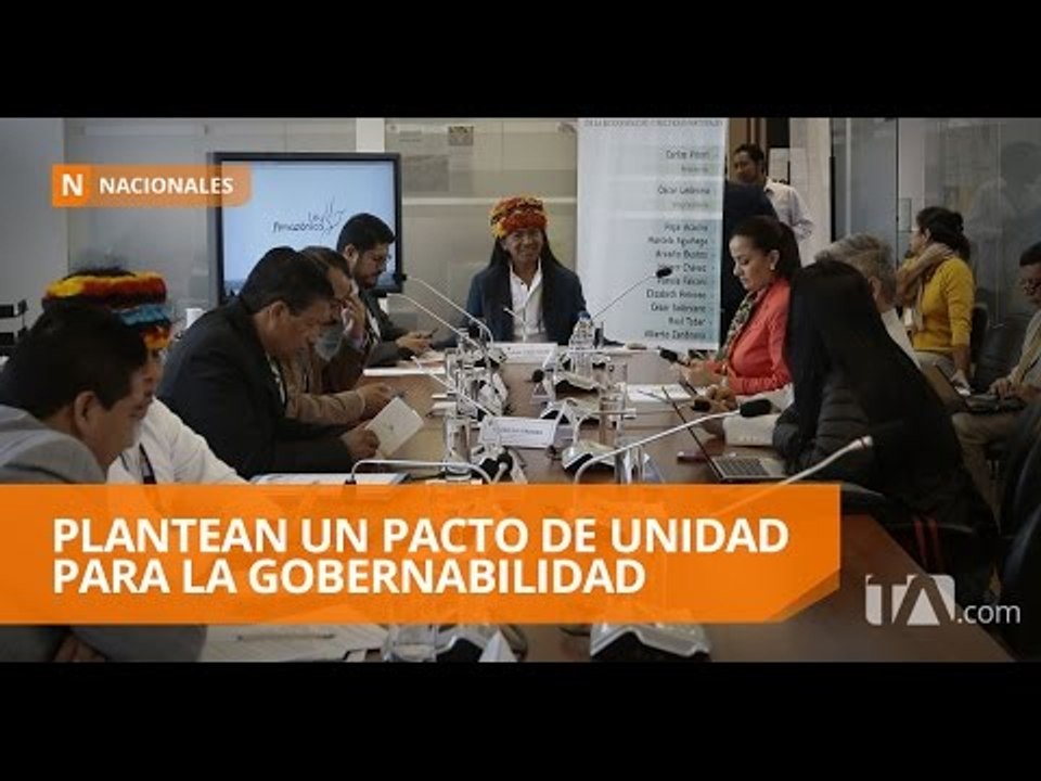 Enfrentamientos entre dirigentes en la Asamblea Nacional - Teleamazonas