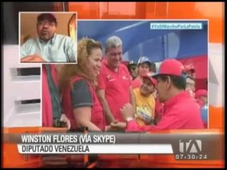 Entrevista a Winston Flores, diputado de Venezuela