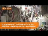 Tuneladora 'La Guaragua' culminó su primer trayecto