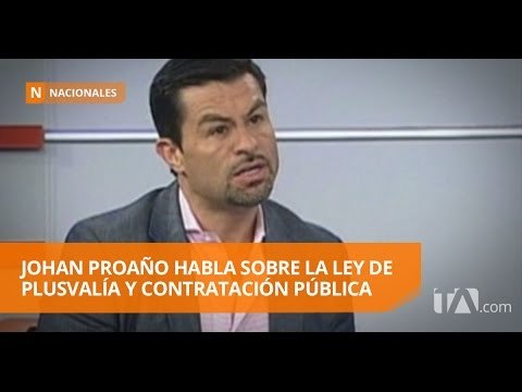 Entrevista con Johan Proaño, gerente de la constructora Proaño & Proaño