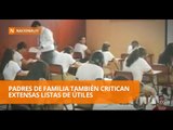 Denuncias por cobros irregulares en planteles educativos en la Costa - Teleamazonas
