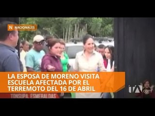 Download Video: Esposa de Lenín Moreno inauguró año lectivo - Teleamazonas