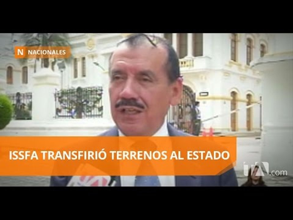 Directorio del ISFFA aprueba la transferencia de terrenos - Teleamazonas