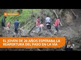 Continúa la búsqueda del desaparecido en Chimborazo luego del deslave