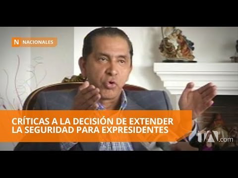 Decreto de seguridad para exmandatarios genera críticas - Teleamazonas