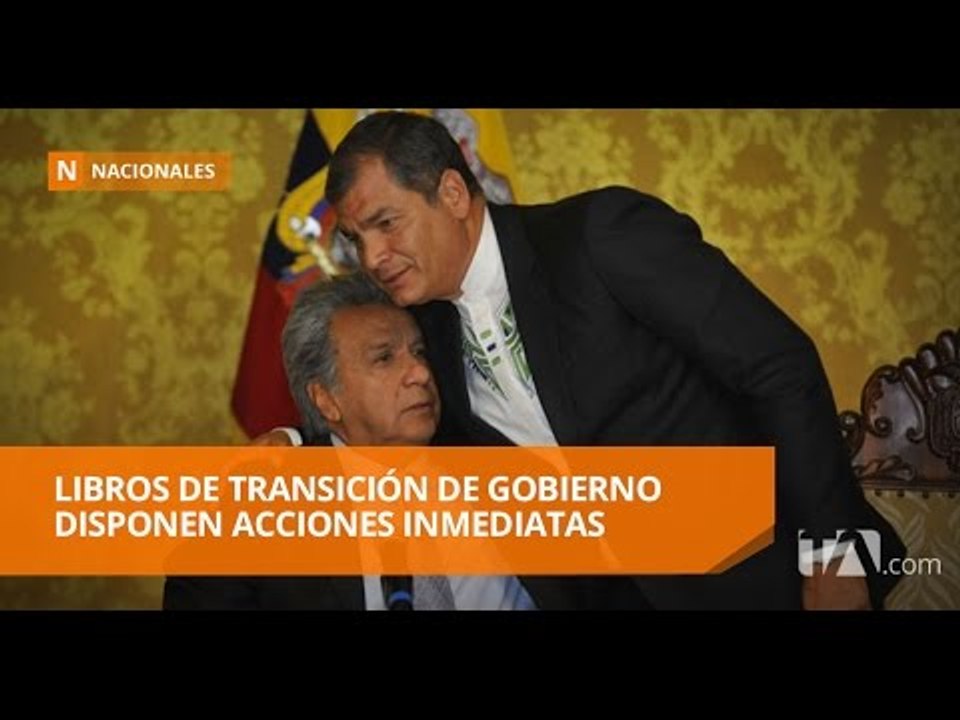 Libros de transición marcan la ruta de los primeros cien días - Teleamazonas