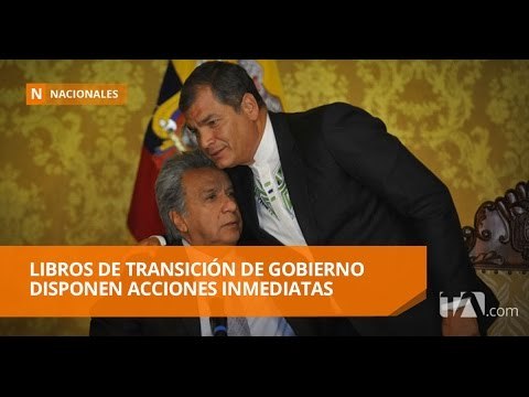 Libros de transición marcan la ruta de los primeros cien días - Teleamazonas