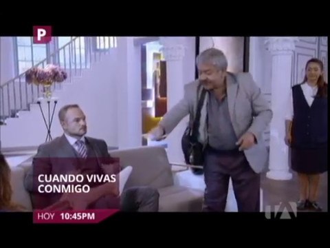 Cuando Vivas Conmigo - HOY 10:45PM Señal Quito