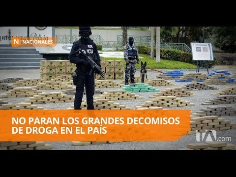 Decomisan más de cinco toneladas de cocaína en operación ‘ciclón marino’ - Teleamazonas