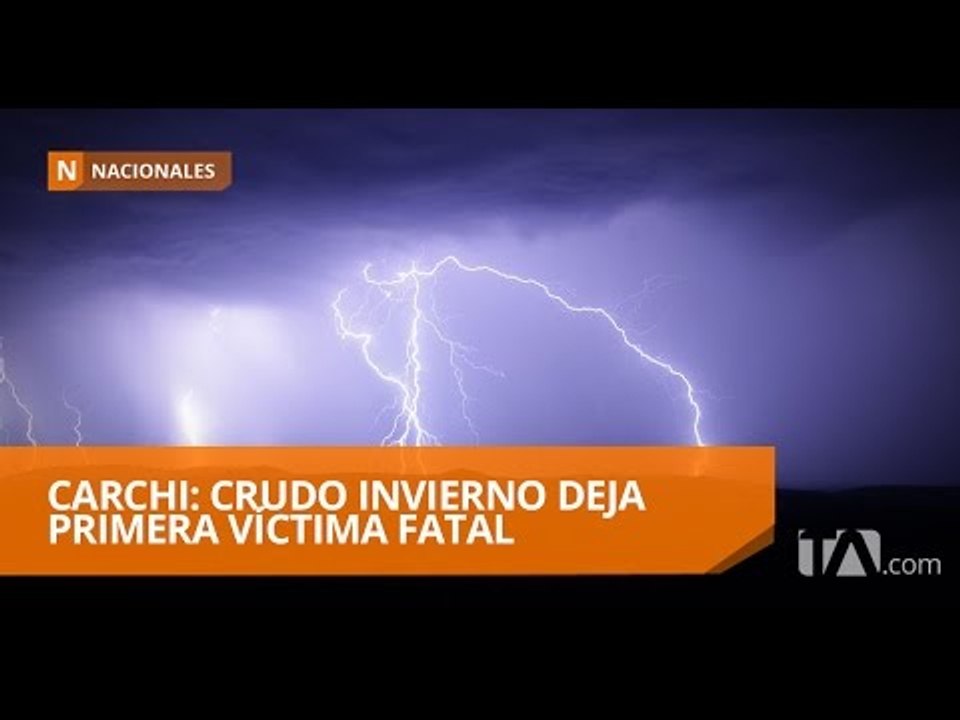 Carchi: dos adultos mayores se salvaron de morir - Teleamazonas