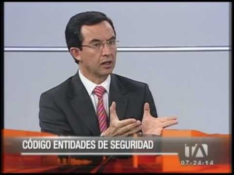 Entrevista a Luis Fernando Torres, sobre Código de Entidades de Seguridad Ciudadana