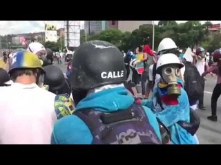 Represión policial en Venezuela - Teleamazonas