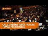 El Consejo de la Legislatura de la Asamblea se reúne en Quito - Teleamazonas