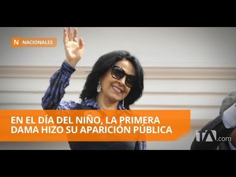 La Primera Dama hizo su primera aparición pública - Teleamazonas