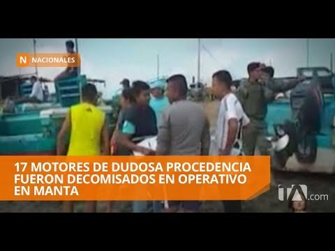 17 motores de dudosa procedencia fueron decomisados en operativo