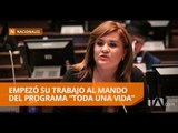 Irina Cabezas es la Secretaria Técnica del plan “Toda una vida” - Teleamazonas