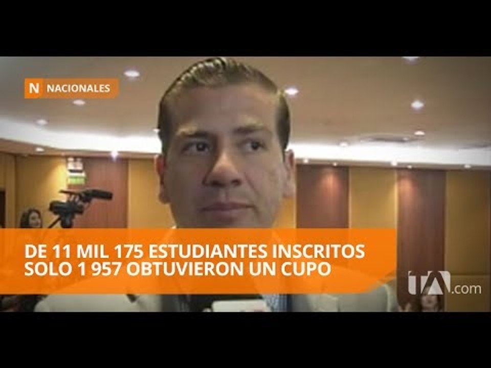 1956 estudiantes obtuvieron un cupo en planteles educativos municipales  - Teleamazonas