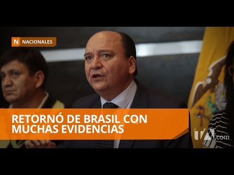 Carlos Baca Mancheno regresó de Brasil con tres anuncios - Teleamazonas