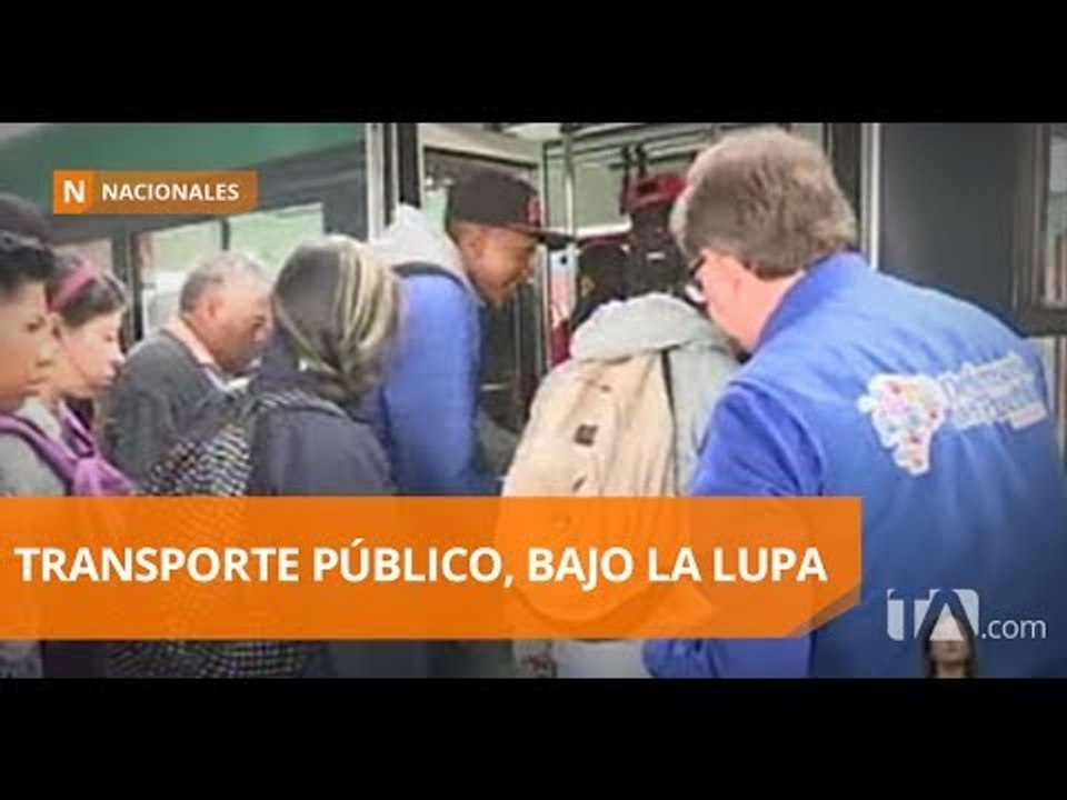 Inició control de calidad del sistema de transporte público - Teleamazonas