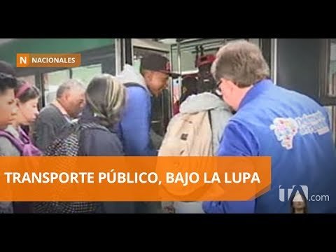 Inició control de calidad del sistema de transporte público - Teleamazonas