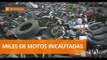 11 mil motos incautadas en los operativos en los últimos meses -Teleamazonas