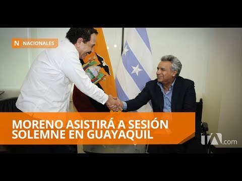 Lenín Moreno mantuvo reunión privada con Jaime Nebot - Teleamazonas