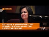 Marcela Aguiñaga habla sobre la intención de llevar a juicio a Jorge Glas - Teleamazonas