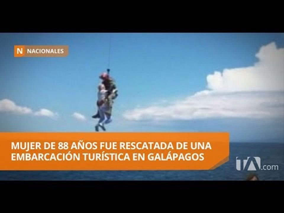 Mujer fue rescatada de embarcación turística gracias a una llamada