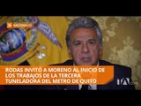 Moreno inició los trabajos de la tercera tuneladora del Metro de Quito - Teleamazonas