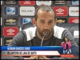 Liga de Quito recupera importantes jugadores ante Barcelona