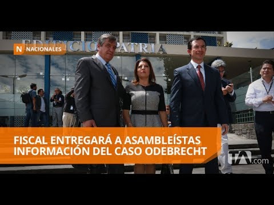 Fiscal general Carlos Baca se reunió con asambleístas - Teleamazonas