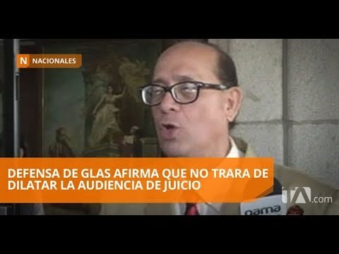 Defensa de Glas presentó más recursos a favor del Vicepresidente - Teleamazonas