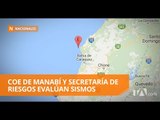 El COE provincial de Manabí evalúa situación tras sismos - Teleamazonas