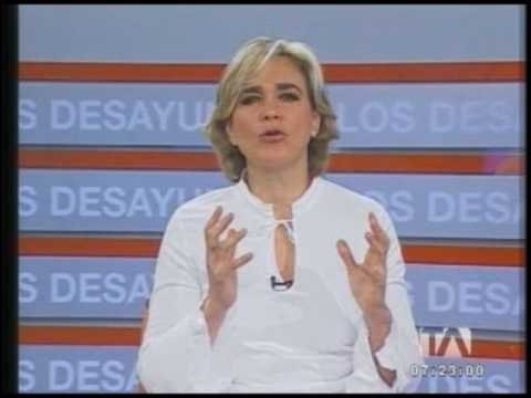 Entrevista a Cynthia Viteri, sobre eliminación de tablas de consumo de droga
