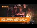 Un bus de la Cooperativa San Cristóbal se fue al abismo
