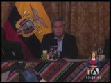 La Conaie se reúne con el presidente Moreno en Carondelet